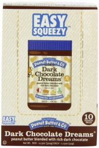 Peanut Butter & Co Dark Chocolate Dreams Squeeze Packs, 1.15-Ounce Pouches (Pack of 20)