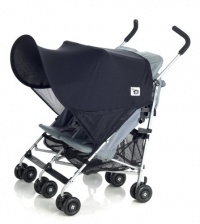 Protect-a-Bub Classic Sunshade - Twin - Black Protect-a-Bub Classic Sunshade - Twin - Black