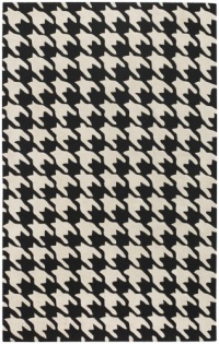 Surya Cosmopolitan 2-Feet 6-Inch by 8-Feet Hand Tufted Rug, Black Surya Cosmopolitan 2-Feet 6-Inch by 8-Feet Hand Tufted Rug, Black