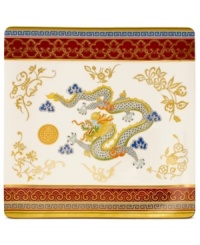 The Year of the Dragon will be a memorable one with Villeroy & Boch serveware. Rich with Chinese symbolism, like clouds for good luck and a gold medallion for success, this exquisitely crafted plate is something to give and to cherish. The Year of the Dragon will be a memorable one with Villeroy & Boch serveware. Rich with Chinese symbolism, like clouds for good luck and a gold medallion for success, this exquisitely crafted plate is something to give and to cherish.