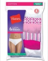 Hanes Women's 6 Pack Bikini Panty