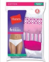 Hanes Women's 6 Pack Bikini Panty