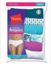 Hanes Women's 3 Pack Comfortsoft Cotton Hipster Panty