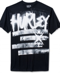 From zero to casual style hero. This graphic t-shirt from Hurley saves the day. From zero to casual style hero. This graphic t-shirt from Hurley saves the day.