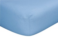 Trend Lab Flannel Crib Sheet, Blue Trend Lab Flannel Crib Sheet, Blue
