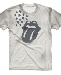 The iconic image that started it all. Rock classic style with this Rolling Stones commemorative t-shirt. The iconic image that started it all. Rock classic style with this Rolling Stones commemorative t-shirt.