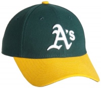 MLB Oakland Athletics Pinch Hitter Wool Replica Adjustable Cap, Green/Yellow MLB Oakland Athletics Pinch Hitter Wool Replica Adjustable Cap, Green/Yellow