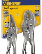 Irwin Tools 36- 2 Piece Original Locking Pliers Set Contains: 1 Each 7WR and 6LN