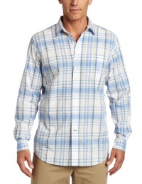 Nautica Men's Cape Cod Madras Long Sleeve Shirt Nautica Men's Cape Cod Madras Long Sleeve Shirt