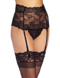 Wacoal Women's Seduction Garter Pant, Black, Large Wacoal Women's Seduction Garter Pant, Black, Large