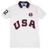 Polo Ralph Lauren Men Custom Fit Big Logo USA Polo T-shirt - Olympic Team London 2012 (XL, White/navy/red)