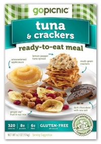 GoPicnic Tuna & Crackers, 6.2 Ounce (Pack of 6) GoPicnic Tuna & Crackers, 6.2 Ounce (Pack of 6)