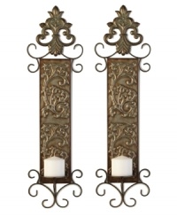 Intricate detailing and subtle sophistication are masterfully illuminated by warm candlelight. The textured designs and swirled flourishes add a modern spin to these conversation pieces. Intricate detailing and subtle sophistication are masterfully illuminated by warm candlelight. The textured designs and swirled flourishes add a modern spin to these conversation pieces.