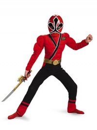 Red Ranger Samurai Classic Muscle Costume Red Ranger Samurai Classic Muscle Costume