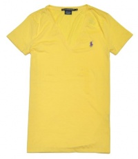 Ralph Lauren Sport Women Lightweight V-Neck T-Shirt Ralph Lauren Sport Women Lightweight V-Neck T-Shirt