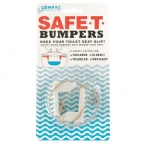 Compac Safe-T-Bumpers Toilet Seat Stabilizers