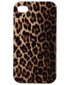 Call of the wild. This protective iPhone case from Lucky Brand features leopard print to show your animal nature. Approximate length: 2-1/2 inches. Approximate height: 4-3/4 inches. Approximate width: 1/2 inch.