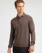 A classic pullover sweater, tailored in warm Italian wool with suede elbow patches for a unexpected, modern finish.Three-button placketRibbed knit cuffs and hemWoolDry cleanMade in Italy