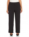 Kasper Women's Plus-Size Crepe Ava Pant