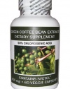 SVETOL® Green Coffee Bean Extract 50%  Acid - Chlorogenic 400mg Zero Fillers, Binders or Artifical Ingredients (1 Bottle)