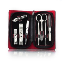 ALICE 8pc Manicure/Pedicure Kit, Leather Travel & Grooming Kit, Graduation Gift Ideas ALICE 8pc Manicure/Pedicure Kit, Leather Travel & Grooming Kit, Graduation Gift Ideas