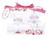 C.R. Gibson Lolita Acrylic Margarita Drinkware, Ooops a Daisy, Set of 2
