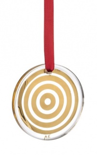 Kosta Boda Glimmer Circles Ornament Kosta Boda Glimmer Circles Ornament