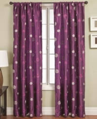 Playful and charming, the Cyclone window panel features sporadic pops of shimmering color upon a sleek ground. Offered in an array of colors to make your window style speak volumes. Playful and charming, the Cyclone window panel features sporadic pops of shimmering color upon a sleek ground. Offered in an array of colors to make your window style speak volumes.