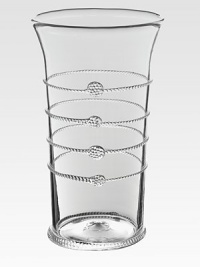 Four rings studded with glass berries for a tailored look that delivers clean lines and natural symmetry, perfect for a long-stemmed statement bouquet.Lead-free glassDishwasher safe, gentle cycle5.5 X 9.5Imported Four rings studded with glass berries for a tailored look that delivers clean lines and natural symmetry, perfect for a long-stemmed statement bouquet.Lead-free glassDishwasher safe, gentle cycle5.5 X 9.5Imported