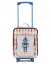 Pink Lining Wheelie Case - Robbie the Robot