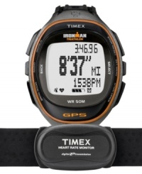 Track your progress with the always-reliable Timex. This Run Trainer GPS watch includes a heart rate monitor that keeps your health in check. Track your progress with the always-reliable Timex. This Run Trainer GPS watch includes a heart rate monitor that keeps your health in check.