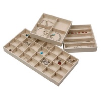 Stacking Faux Leather Jewelry Trays Stacking Faux Leather Jewelry Trays