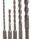 Bosch HCK005 5-Piece S4L SDS-plus Rotary Hammer Drill Bit Set