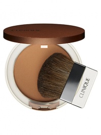 True Bronze Pressed Powder Bronzer. Lightweight powder bronzer creates a natural-looking, sunny glow. Blends, builds easily to your desired level of bronze. Long-wearing. Oil-free. 0.33 oz. True Bronze Pressed Powder Bronzer. Lightweight powder bronzer creates a natural-looking, sunny glow. Blends, builds easily to your desired level of bronze. Long-wearing. Oil-free. 0.33 oz.