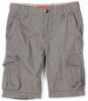 Levi's Boys 2-7 Cargo Short, Steel Grey, 5