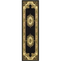 Safavieh Lyndhurst Collection LNH218A Black and Ivory Area Runner, 2-Feet 3-Inch by 8-Feet Safavieh Lyndhurst Collection LNH218A Black and Ivory Area Runner, 2-Feet 3-Inch by 8-Feet