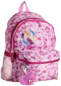Skechers Twinke Toes Tie Dye Multi Pocket Backpack, Raspberry, One Size Skechers Twinke Toes Tie Dye Multi Pocket Backpack, Raspberry, One Size