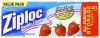 Ziploc Storage Bag, Gallon Value Pack, 40-Count(Pack of 3)