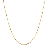 10 Karat Yellow Gold Venetian Box Chain (18 inch) 10 Karat Yellow Gold Venetian Box Chain (18 inch)