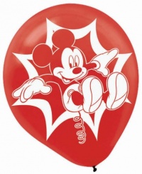12in Mickey Mouse Latex Balloons 6pk