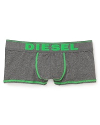 Bright neon lights up this everyday essential from Diesel, constructed in breathable cotton with a bit of stretch for a better body-defined fit. Bright neon lights up this everyday essential from Diesel, constructed in breathable cotton with a bit of stretch for a better body-defined fit.