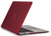Speck Products SeeThru Satin Soft Touch, Hard Shell Case for MacBook Air 13-Inch, Pomodoro Red (SPK-A2208)