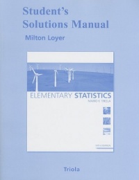 Student Solutions Manual for Elementary Statistics