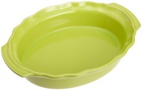 Esprit de Cuisine by Appolia Oval 3 Quart Baking Dish, Lime Esprit de Cuisine by Appolia Oval 3 Quart Baking Dish, Lime