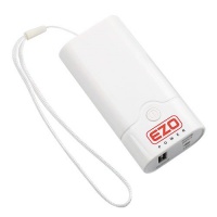 EZOPower 5200mAh Pocket Size External Battery Pack High Capacity Power Bank Charger 1A output with LED Flashlight for iPhone 5 4 4s, Samsung Galaxy S4 i9500, Note 2 II N7100, HTC one M7, Nokia Lumia 520, BlackBerry Z10 Q10 - (White) EZOPower 5200mAh Pocket Size External Battery Pack High Capacity Power Bank Charger 1A output with LED Flashlight for iPhone 5 4 4s, Samsung Galaxy S4 i9500, Note 2 II N7100, HTC one M7, Nokia Lumia 520, BlackBerry Z10 Q10 - (White)