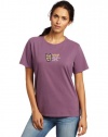 Life is Good Women's Crusher Tee, Wags with you, Plum, Medium