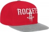 NBA Houston Rockets Wool Blend Adjustable Snapback Hat, One Size,Red/Grey