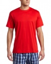 Hanro Men's Long Island Short Sleeve Shirt, Hibiscus, Small