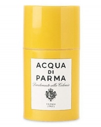 Refreshing deodorants in the spicy citrus Colonia scent, a blend of of jasmine, amber, and white musk. Refreshing deodorants in the spicy citrus Colonia scent, a blend of of jasmine, amber, and white musk.