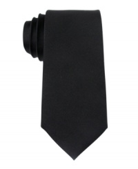 Stroke of genius. A signature solid tie like this look from Michael Kors makes a bold statement. Stroke of genius. A signature solid tie like this look from Michael Kors makes a bold statement.